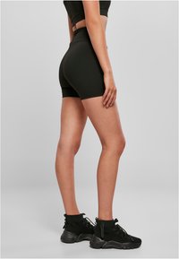 Urban Classics HIGH WAIST CYCLE HOT - Shorts - black