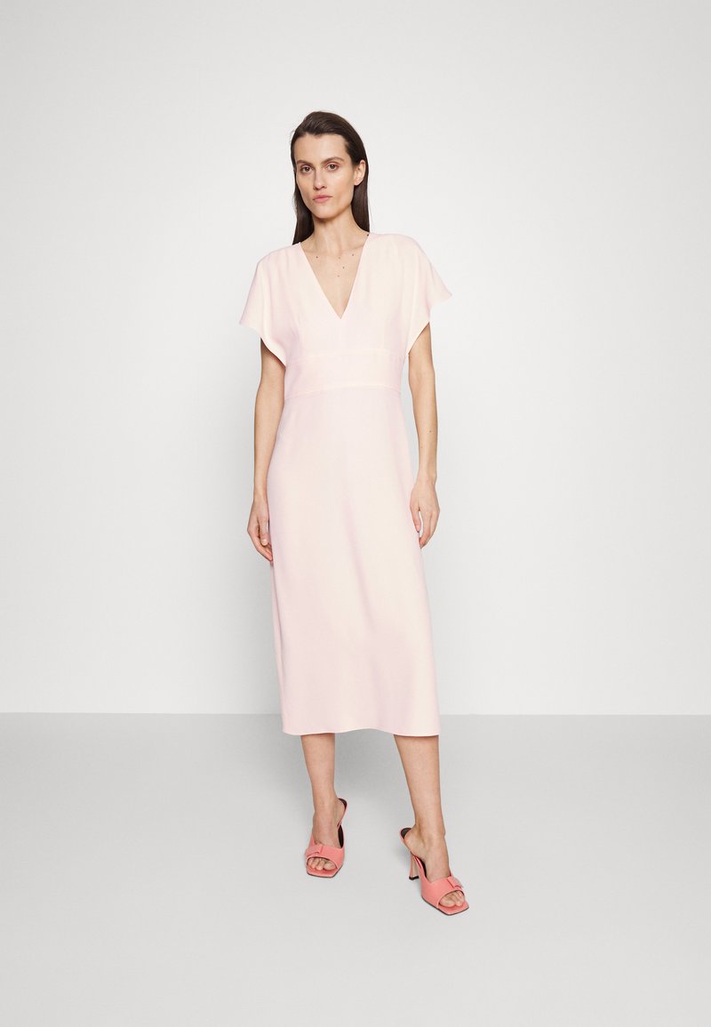 Boss  Dress Long Sleeved Logo Pale Pink main image 0