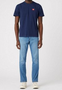 Wrangler Jednoduché tričko - dark blue