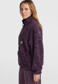 O'Neill SURF HEROES HIGH PILE - Felpa in pile - black purple sketcheritage