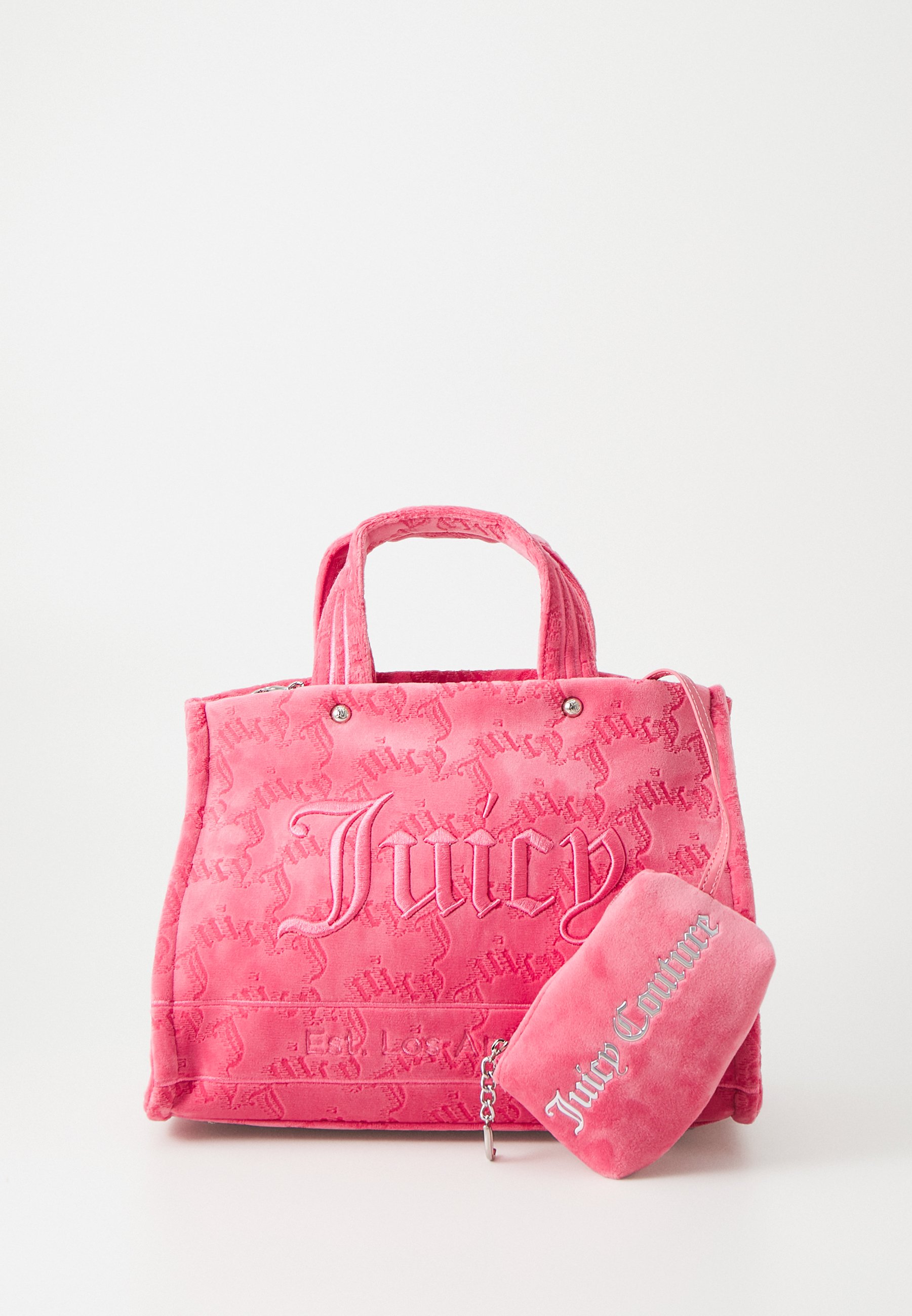 特価/完売前に【JUICY COUTURE】Iris ベルベット ハンドバッグ 完売前に【JUICY COUTURE】Iris ベルベット トートバッグ 3色