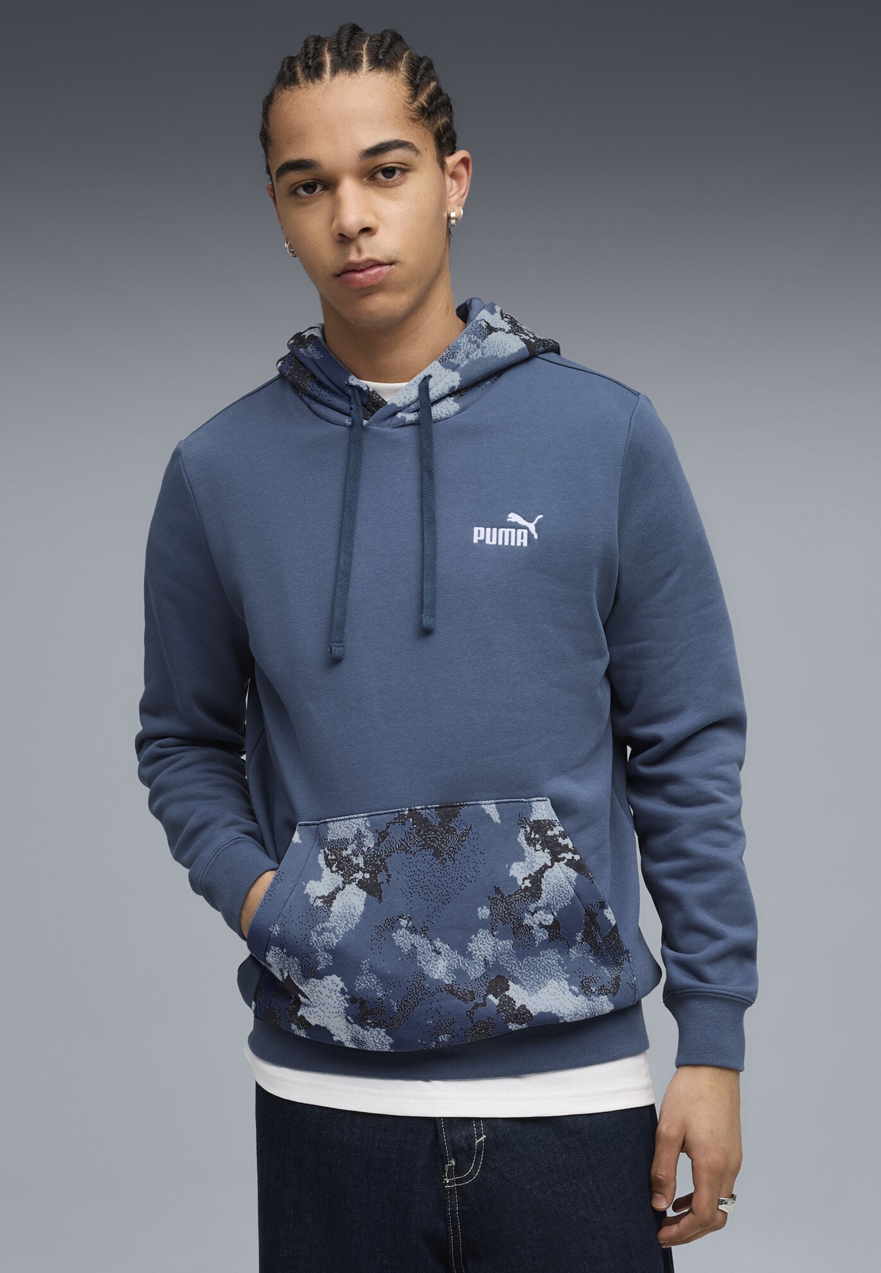 Ripstop Sweats à Capuche Garrett Garçon Bleu