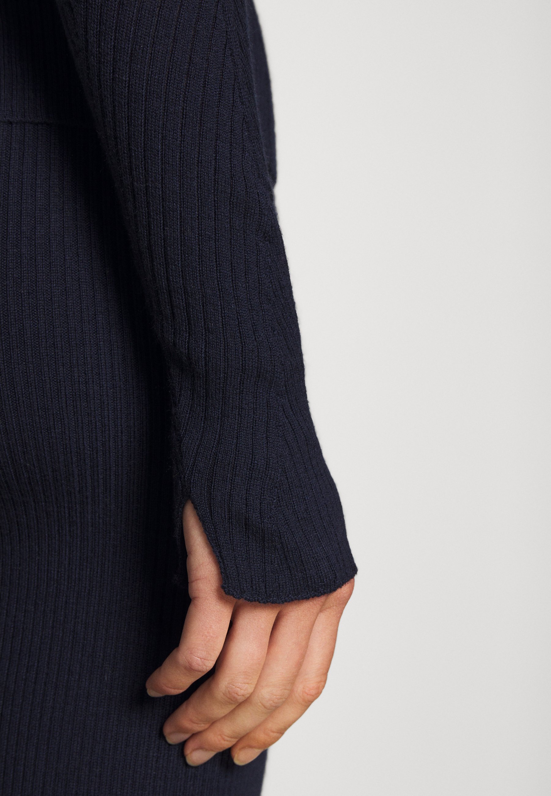 bone EMORY CREW LABEL - Jumper - navy 