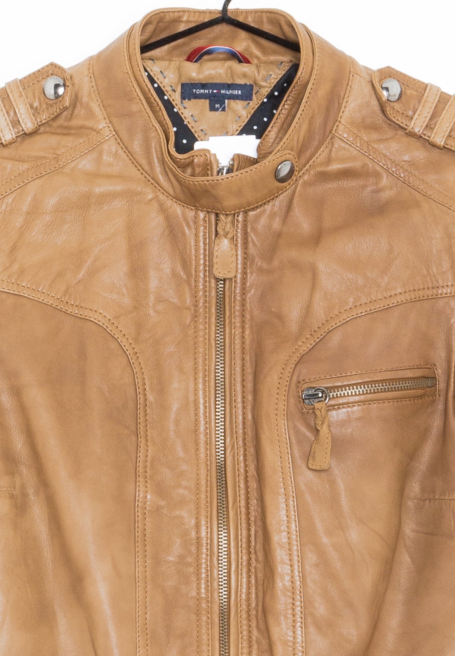 Tommy Hilfiger Leather jacket - brown 