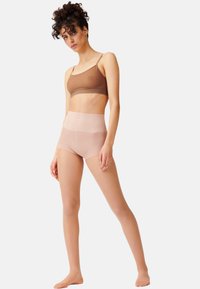 ITEM m6 INVISIBLE CONTROL - Strumpfhose - butterscotch