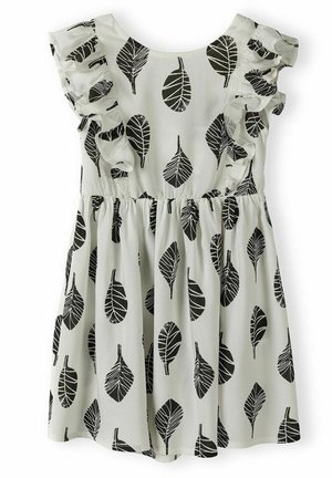 FRILL STRAPS - Robe de jour - white black