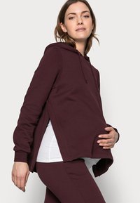 Anna Field MAMA Sweatshirt com capuz - red