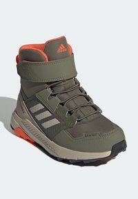adidas Terrex TRAILMAKER CRDY - Hikingskor - olive strata beige semi impact orange