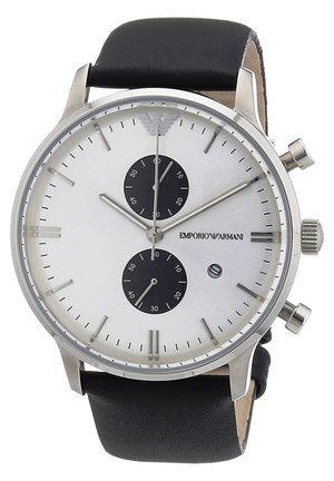 Chronograph watch - silver-coloured