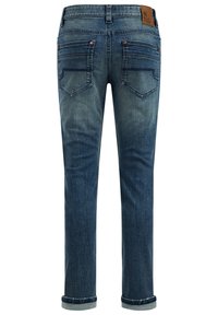 WE Fashion MET STRETCH - Džíny Slim Fit - blue