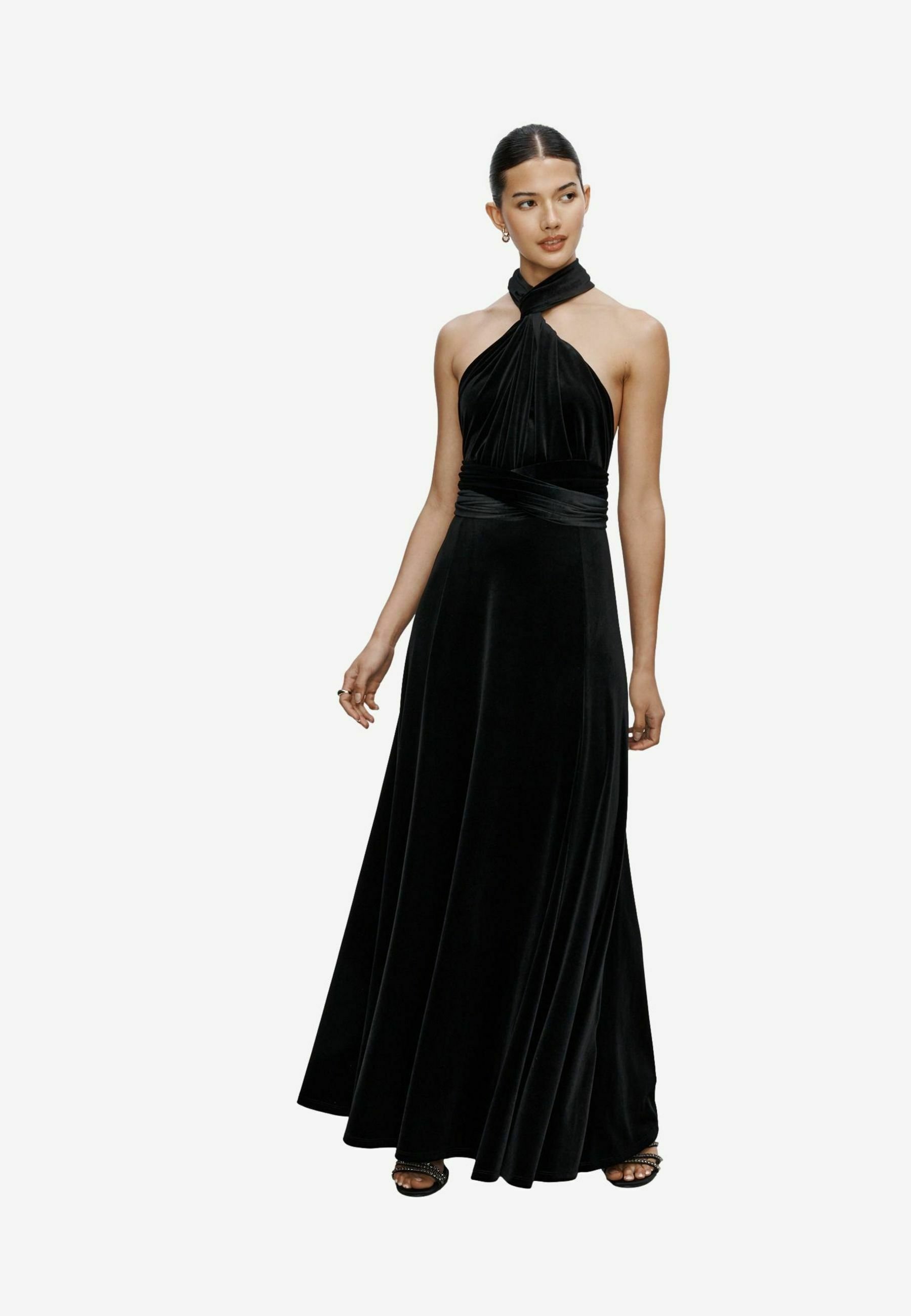 sachin and babi light blue dress Black Bridesmaid Dresses