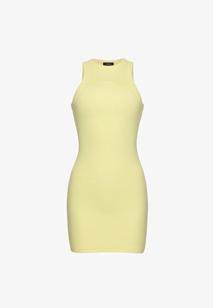LA MANIA, SUKIENKA MINI CARLOTTA - Šaty do práce - pastel yellow