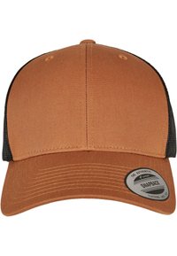 Flexfit RETRO TRUCKER 2-TONE - Șapcă - caramel/black