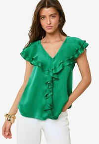 Unselected, green