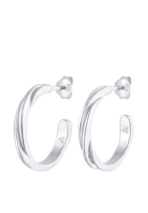 HOOPS DESIGN - Ohrringe - silberfarben