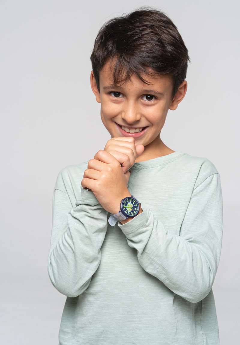 Gdp Watch KIDDUS TIME TEACHER SPANISH GDP - Watch - t-rex glow in the dark/grey ...