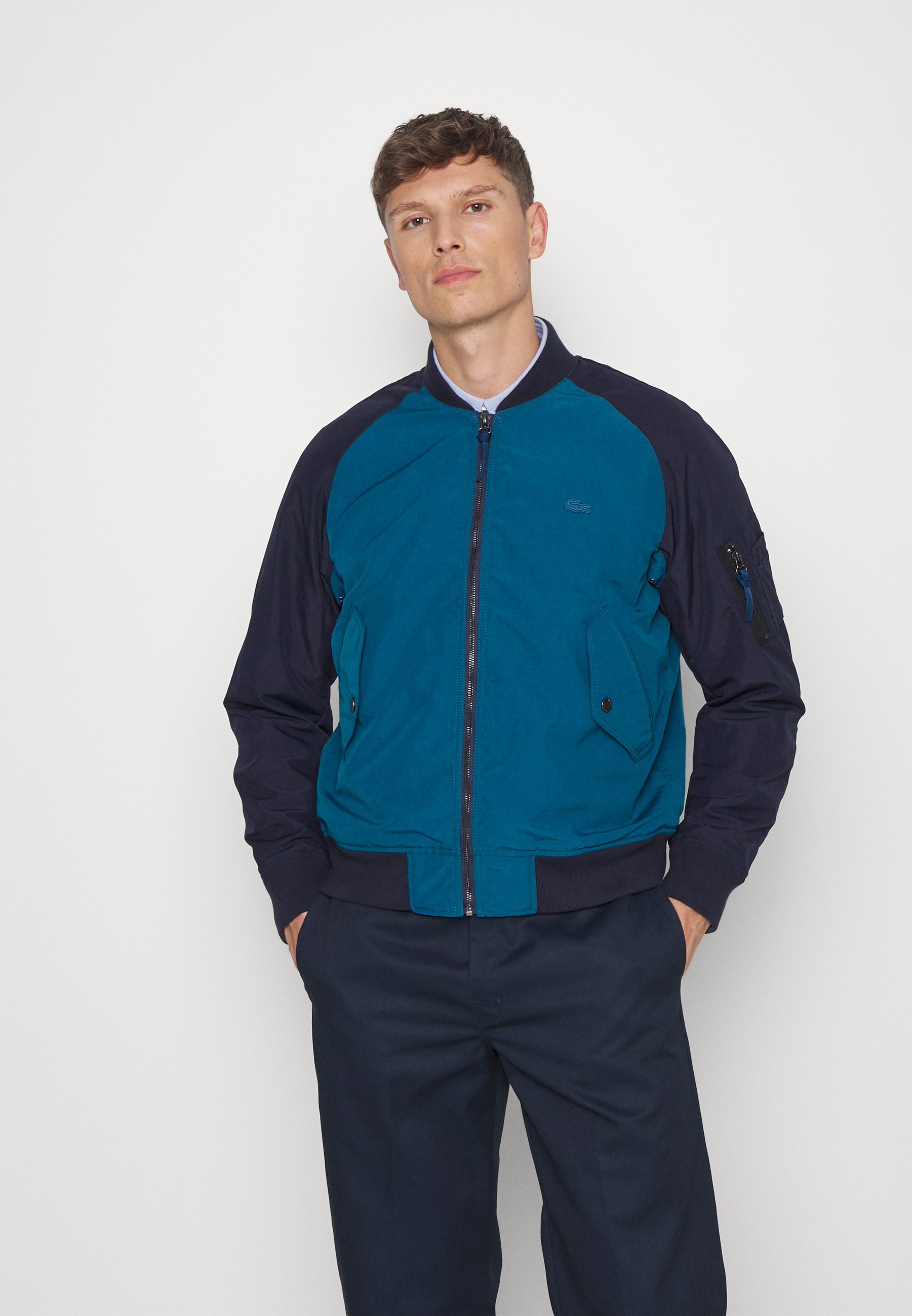 Lacoste Bomber Jacket - black/dark blue 