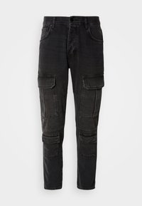 GARY REGULAR FIT - Jeans Tapered Fit - black