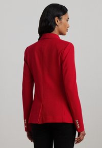 Lauren Ralph Lauren Petite BULLION JACQUARD BLAZER - Blazer - festive red
