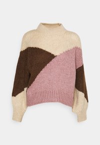 JDY Petite Strickpullover - brown