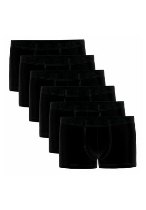 6ER PACK - Boxer aderenti - schwarz