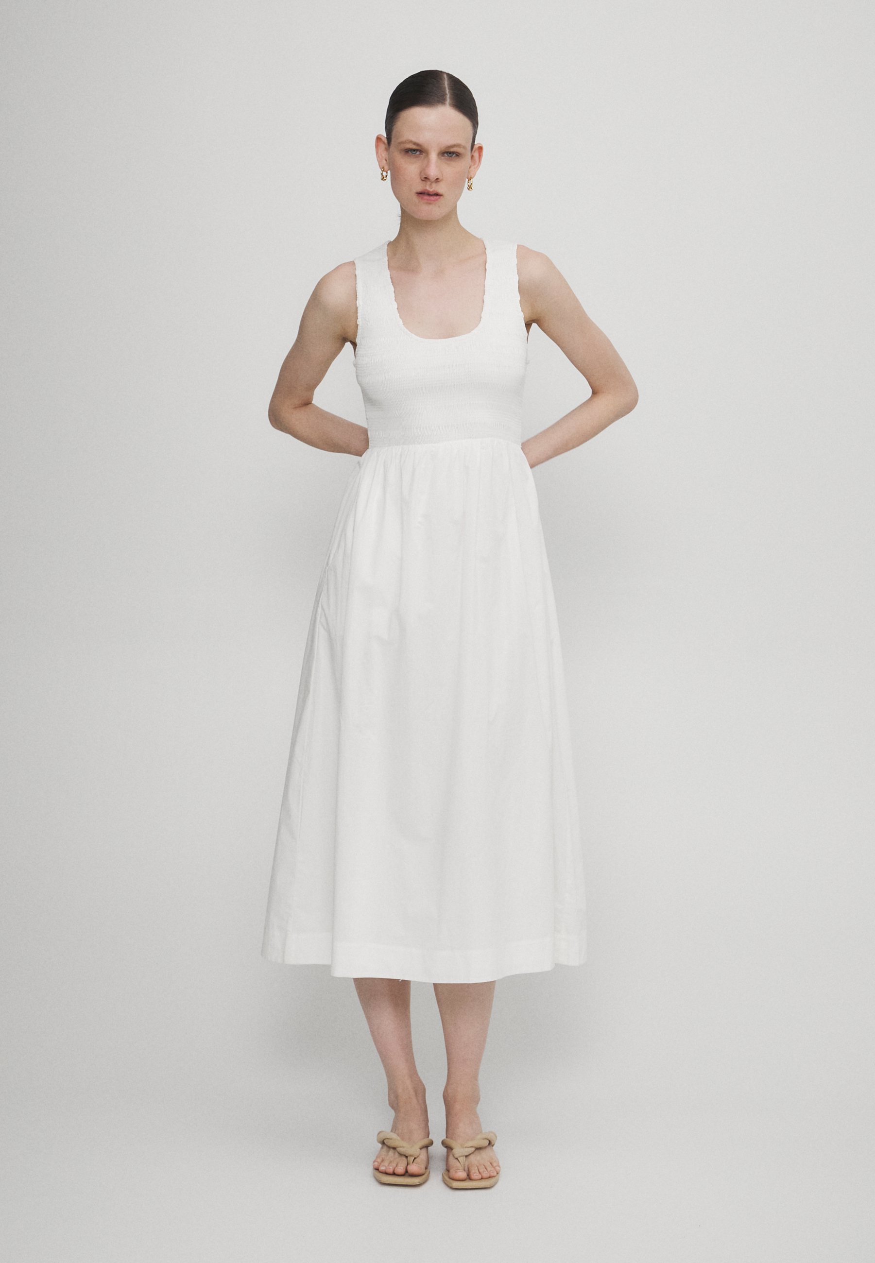 knee length dresses for ladies Faithfull The Brand Women's Sanne Midi Dress main image 1