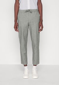 Selected Homme Tygbyxor - black