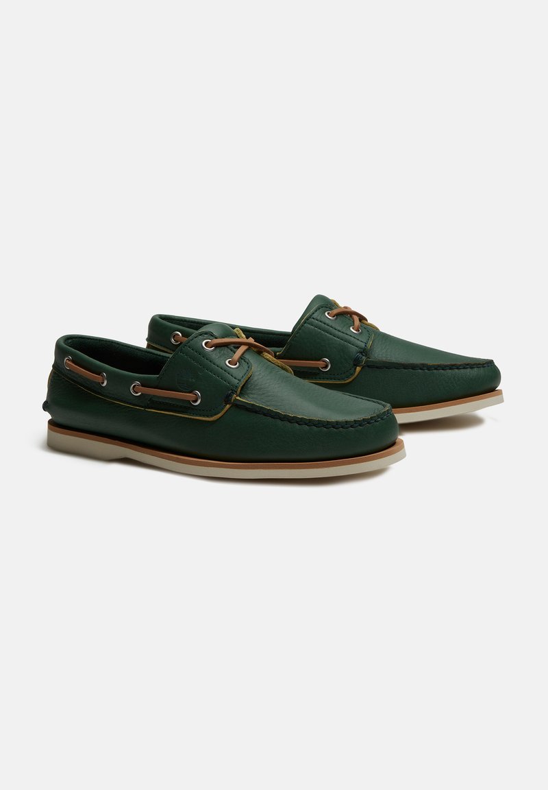 Timberland CLASSIC - Boat shoes - medium green