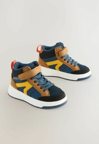 Non sélectionné, navy tan colourblock