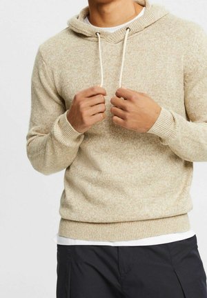 Kapuzenpullover - beige