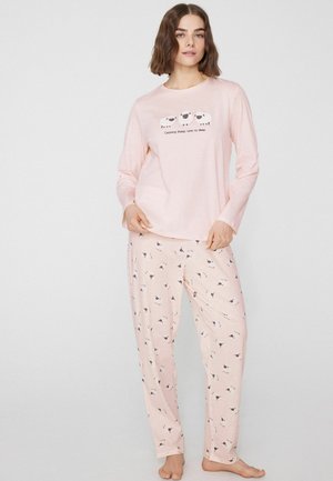 SET - Nachtwäsche Set - pink