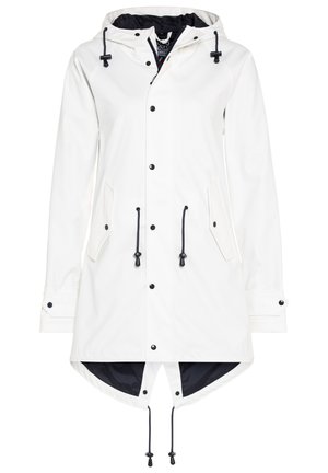 BMS WASSERDICHT - Regenjacke / wasserabweisende Jacke - weiß
