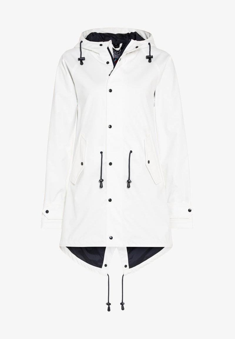 BMS WASSERDICHT - Regenjacke / wasserabweisende Jacke - weiß