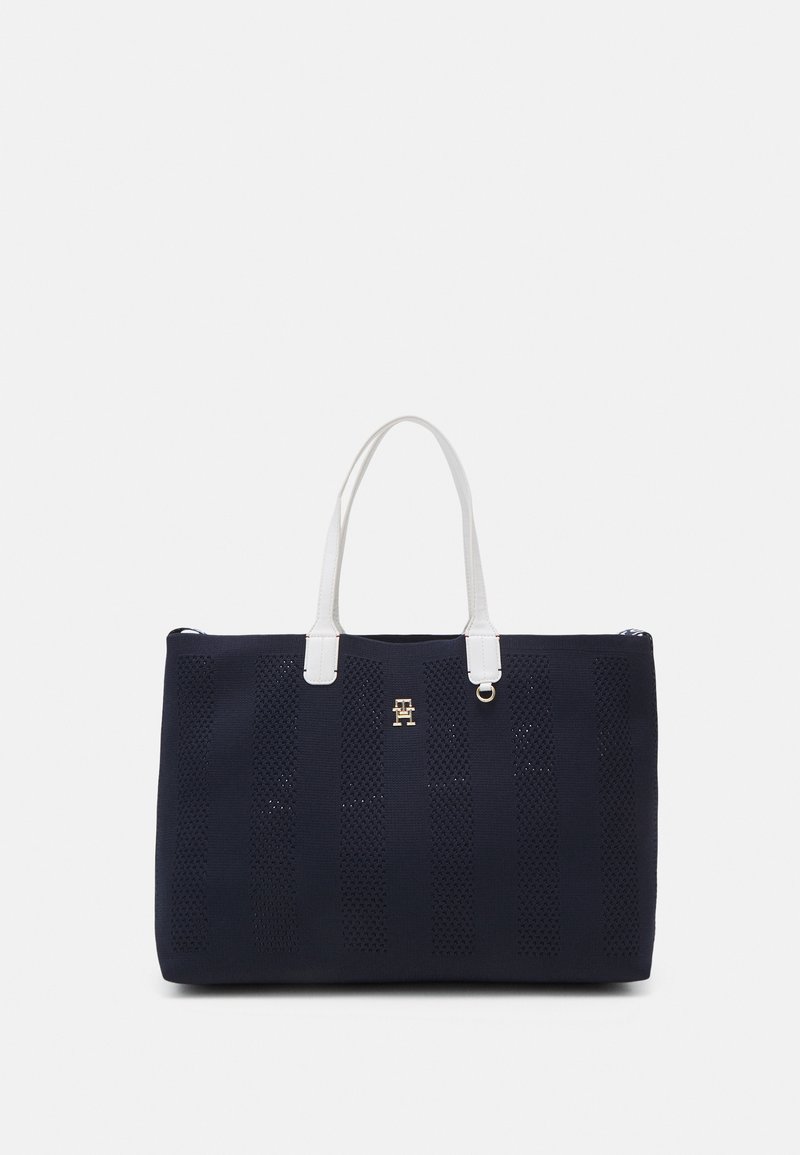 Tommy Hilfiger ICONIC TOTE Tote bag space blue/blue Zalando.de