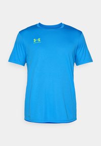 TRAIN - Sportska majica - blue atlantis/high vis yellow
