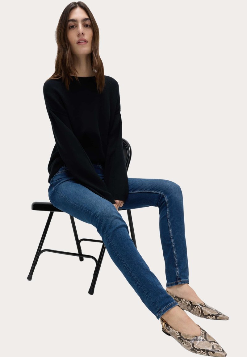 Jean Skinny Fille Marks And Spencer – Bleu – Taille 7-8 Ans – Occasion