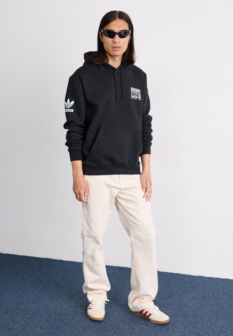 adidas Originals GRAPHIC - Mikina s kapucí - black