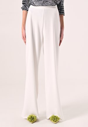 PALAZZO  - Pantaloni - white