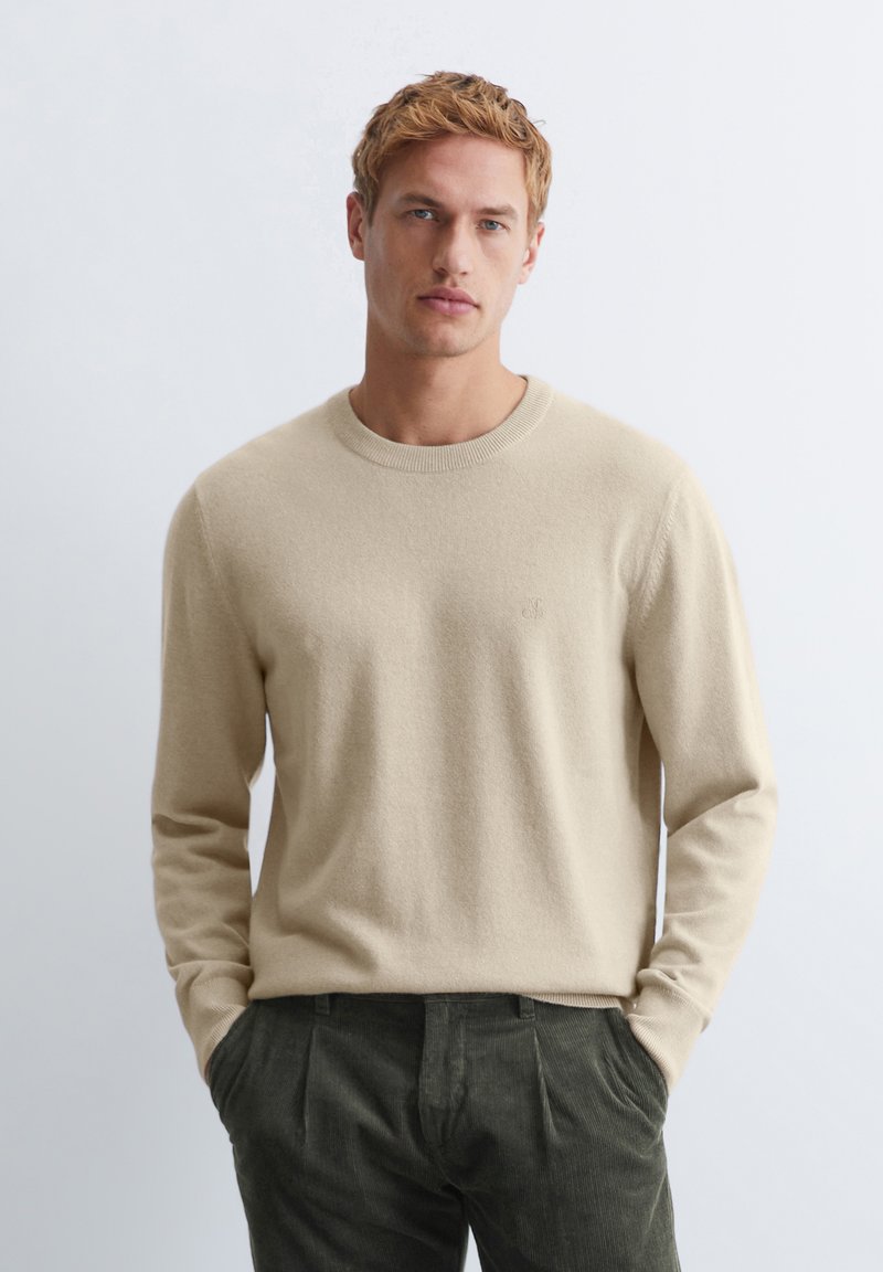 Marc O'Polo CREWNECK - Strickpullover - dapple gray