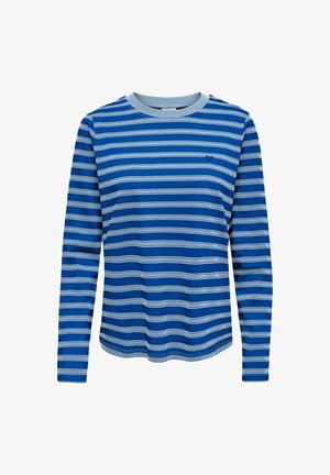 JDY, JDYPISA L/S PRINT TOP JRS DIA - T-shirt à manches longues - cashmere blue