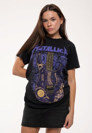 Print T-shirt - black