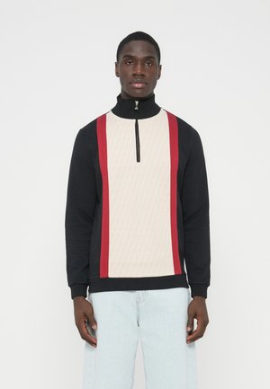 GEO TROYER - Striktrøje - black
