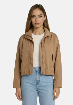 White Label (Rofa Fashion), KASTENJACKE ÄRMEL MIT VERSTELLBAREN RIEGELN - Lichte jas - beige