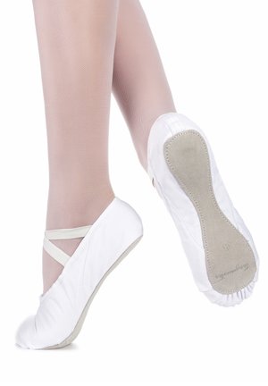 Tanzmuster BALLETTSCHUHE DANI GANZE SOHLE - Tanzschuh - weiß