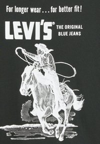 Levi's® RELAXED FIT - T-Shirt print - caviar