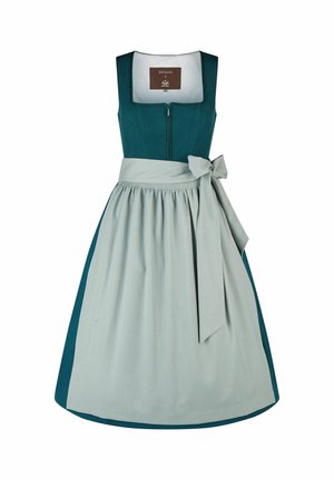 Spieth & Wensky, DIRNDL USCHI 70 CM BRINANI - Dirndl - petrol