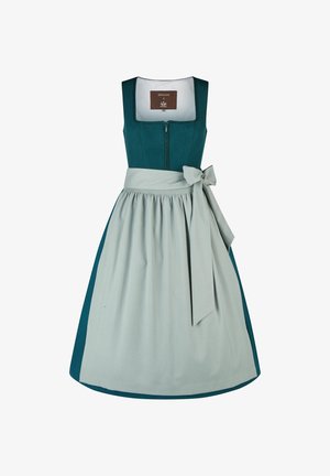 Spieth & Wensky, DIRNDL USCHI 70 CM BRINANI - Dirndl - petrol