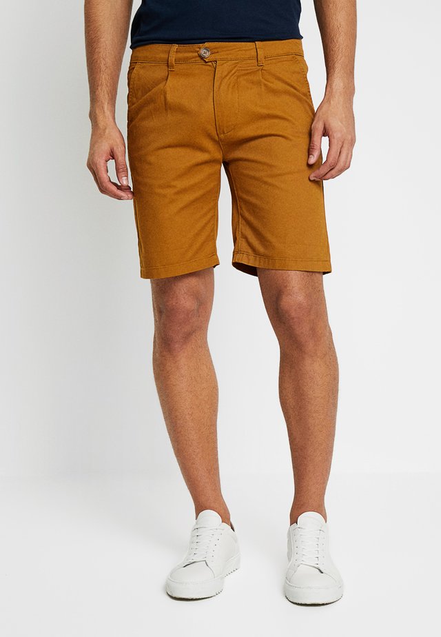 REGULAR - Shorts - tobacco