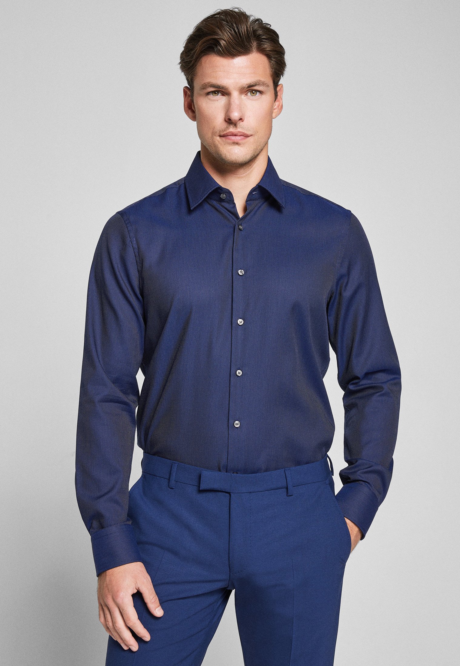 JOOP  MARTELLO - Businesshemd - Businesshemd - navy-denim/dunkelblau