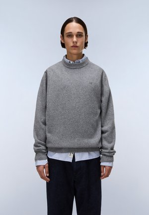 ORDIN - Strickpullover - medium grey melange